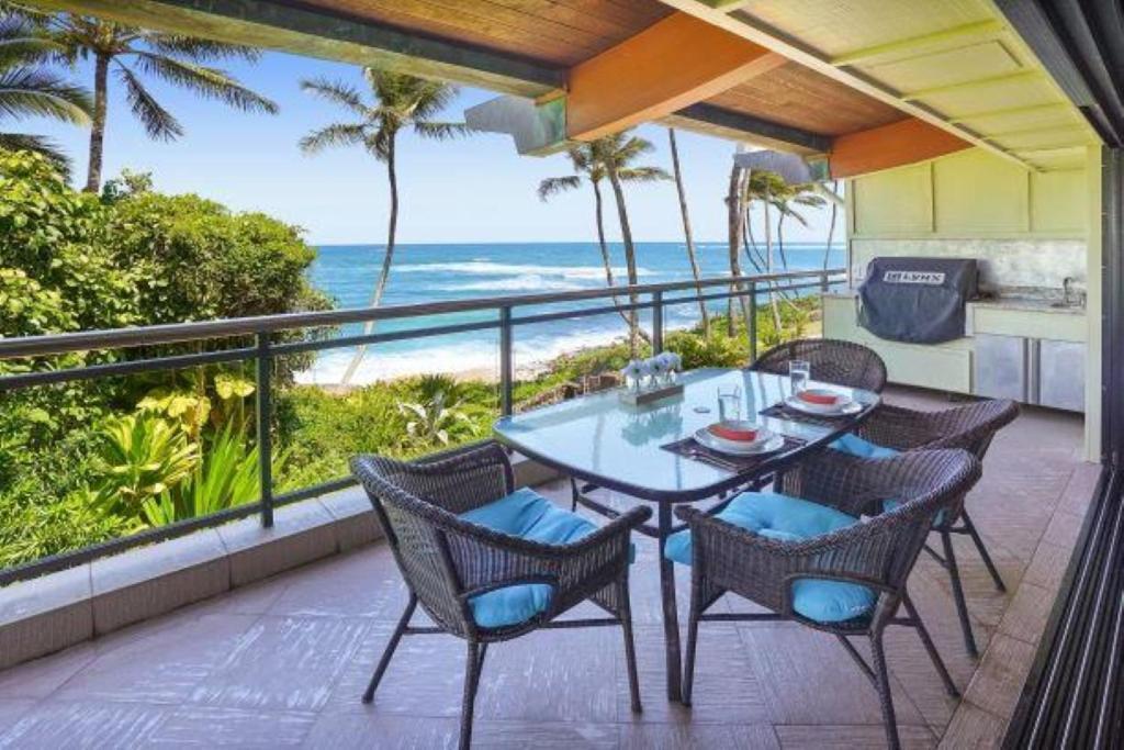 Luxury 2-Story Oceanfront Condo W/ Views & Pool Wailua  ภายนอก รูปภาพ